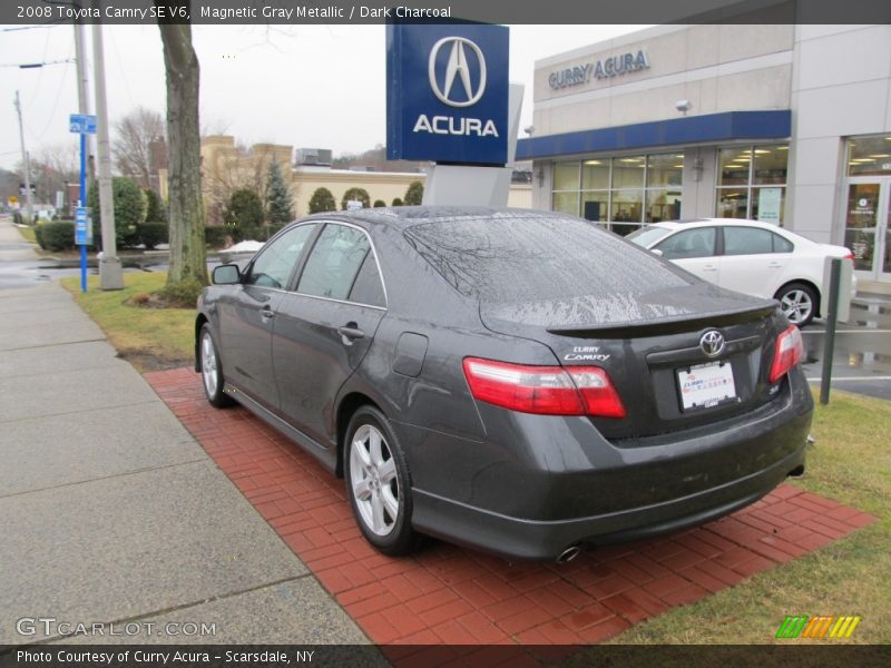 Magnetic Gray Metallic / Dark Charcoal 2008 Toyota Camry SE V6