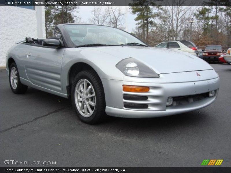 Front 3/4 View of 2001 Eclipse Spyder GS