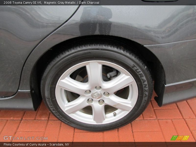 Magnetic Gray Metallic / Dark Charcoal 2008 Toyota Camry SE V6