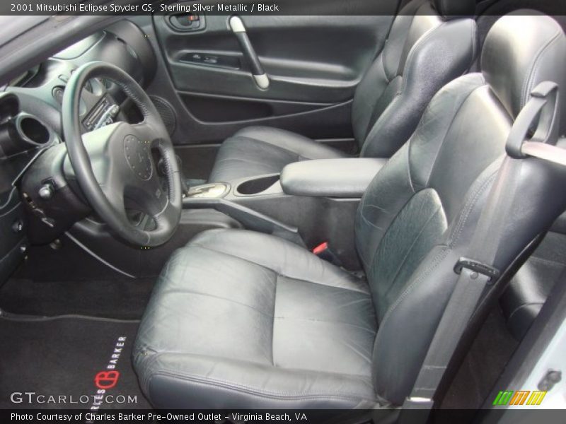  2001 Eclipse Spyder GS Black Interior