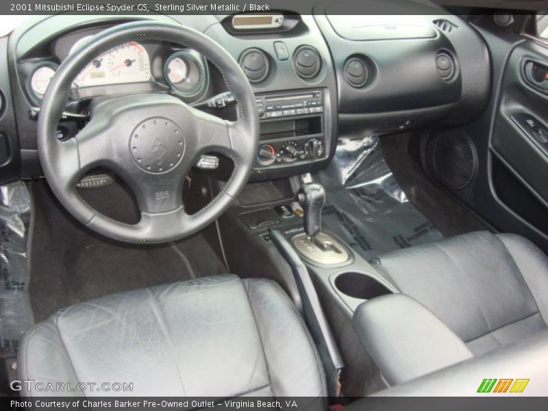 Dashboard of 2001 Eclipse Spyder GS