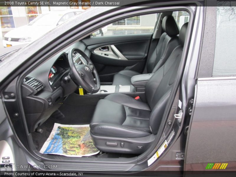  2008 Camry SE V6 Dark Charcoal Interior