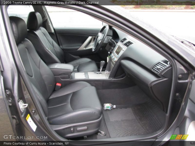  2008 Camry SE V6 Dark Charcoal Interior
