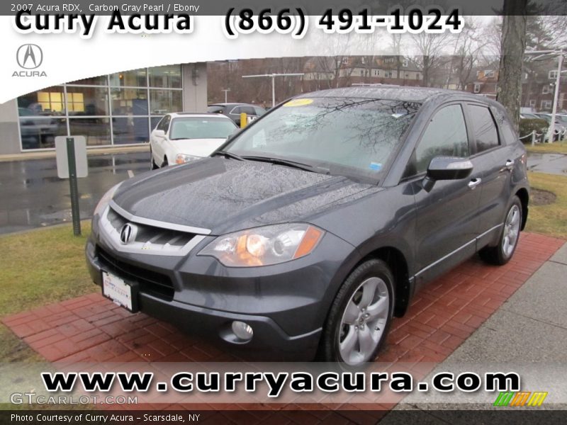 Carbon Gray Pearl / Ebony 2007 Acura RDX