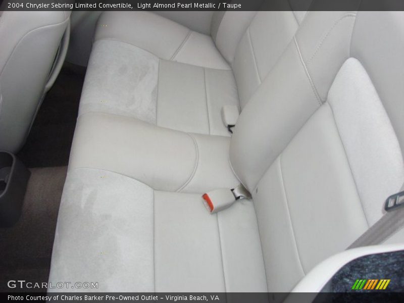 Light Almond Pearl Metallic / Taupe 2004 Chrysler Sebring Limited Convertible