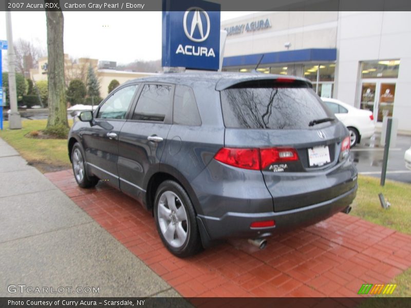 Carbon Gray Pearl / Ebony 2007 Acura RDX