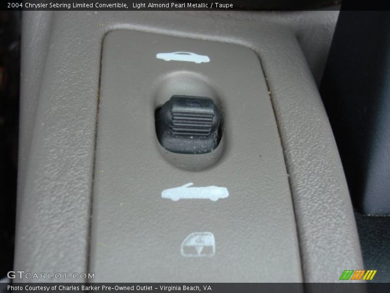 Light Almond Pearl Metallic / Taupe 2004 Chrysler Sebring Limited Convertible