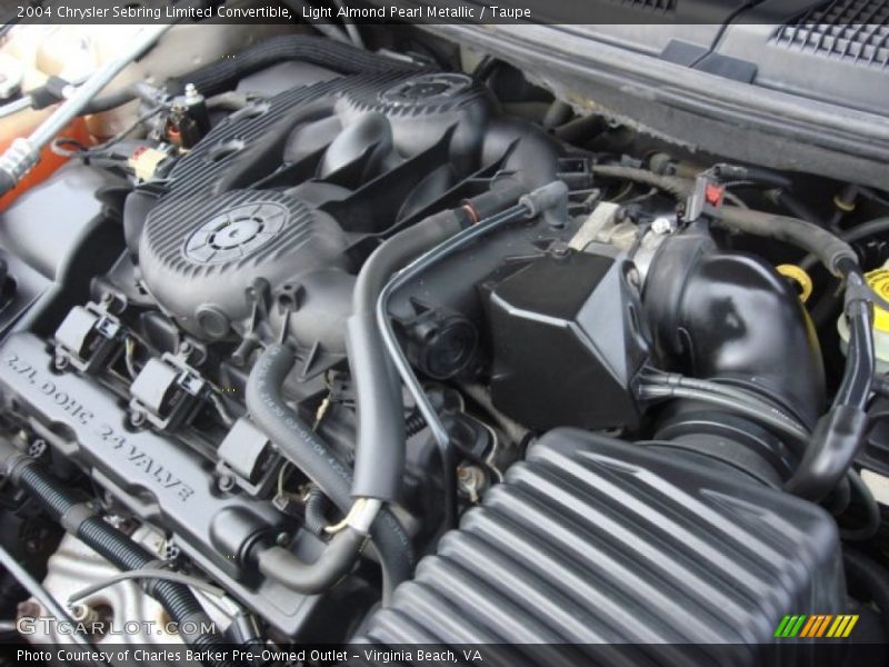  2004 Sebring Limited Convertible Engine - 2.7 Liter DOHC 24-Valve V6