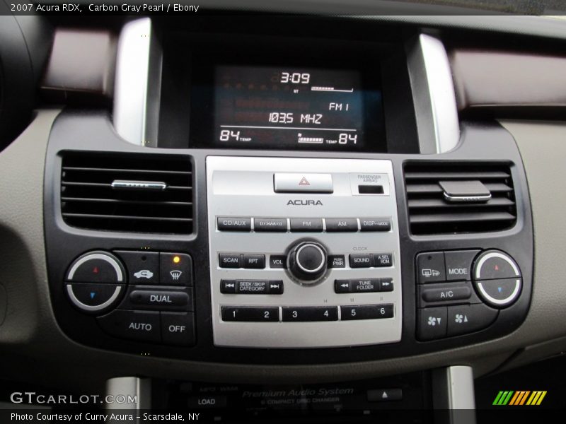 Carbon Gray Pearl / Ebony 2007 Acura RDX