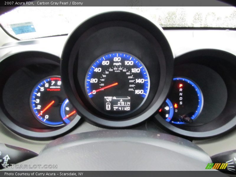 Carbon Gray Pearl / Ebony 2007 Acura RDX