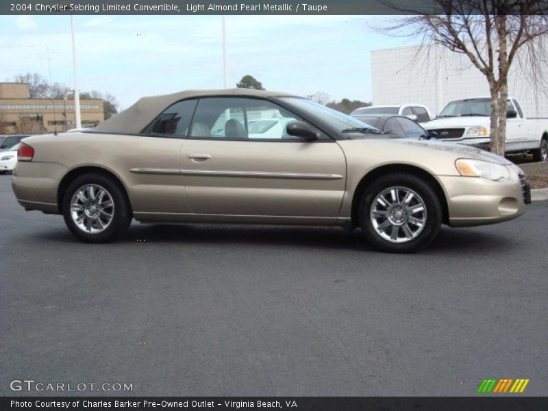  2004 Sebring Limited Convertible Light Almond Pearl Metallic