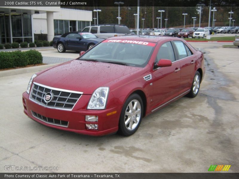 Crystal Red / Cashmere 2008 Cadillac STS V6