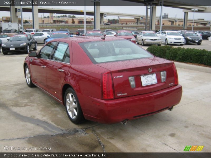 Crystal Red / Cashmere 2008 Cadillac STS V6
