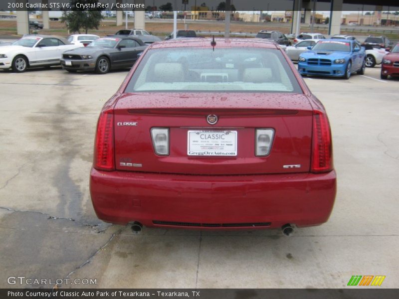 Crystal Red / Cashmere 2008 Cadillac STS V6