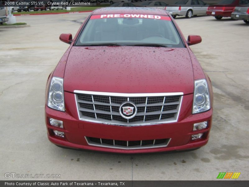 Crystal Red / Cashmere 2008 Cadillac STS V6