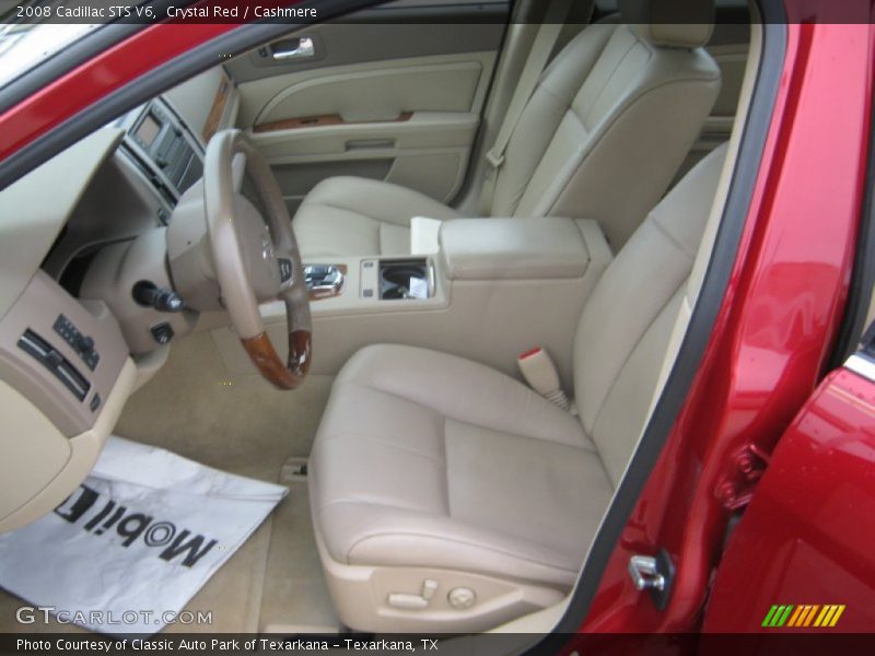 Crystal Red / Cashmere 2008 Cadillac STS V6