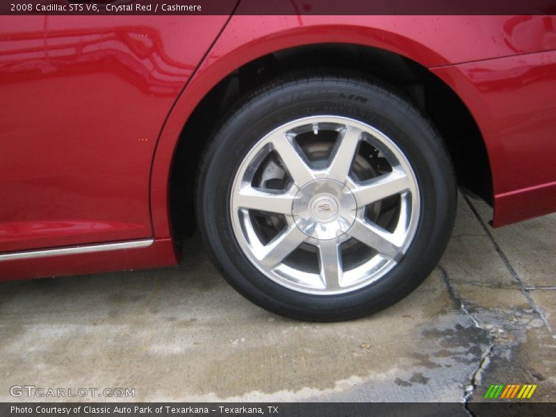 Crystal Red / Cashmere 2008 Cadillac STS V6