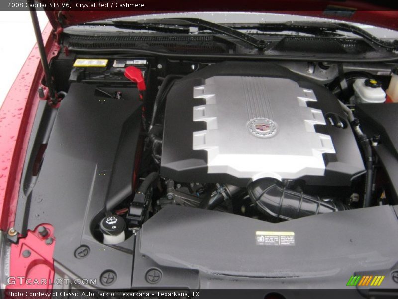 Crystal Red / Cashmere 2008 Cadillac STS V6
