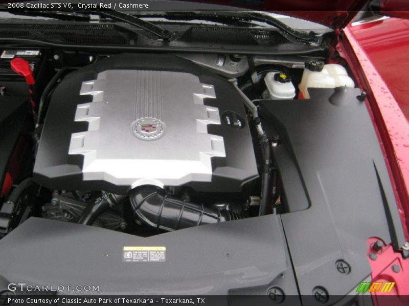 Crystal Red / Cashmere 2008 Cadillac STS V6