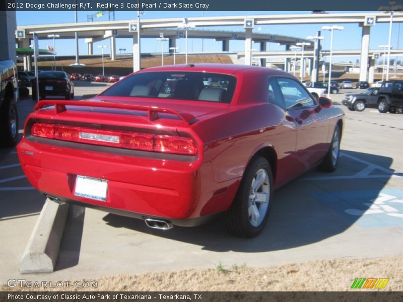 Redline 3 Coat Pearl / Dark Slate Gray 2012 Dodge Challenger R/T