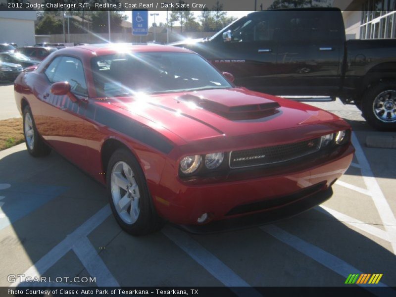 Redline 3 Coat Pearl / Dark Slate Gray 2012 Dodge Challenger R/T