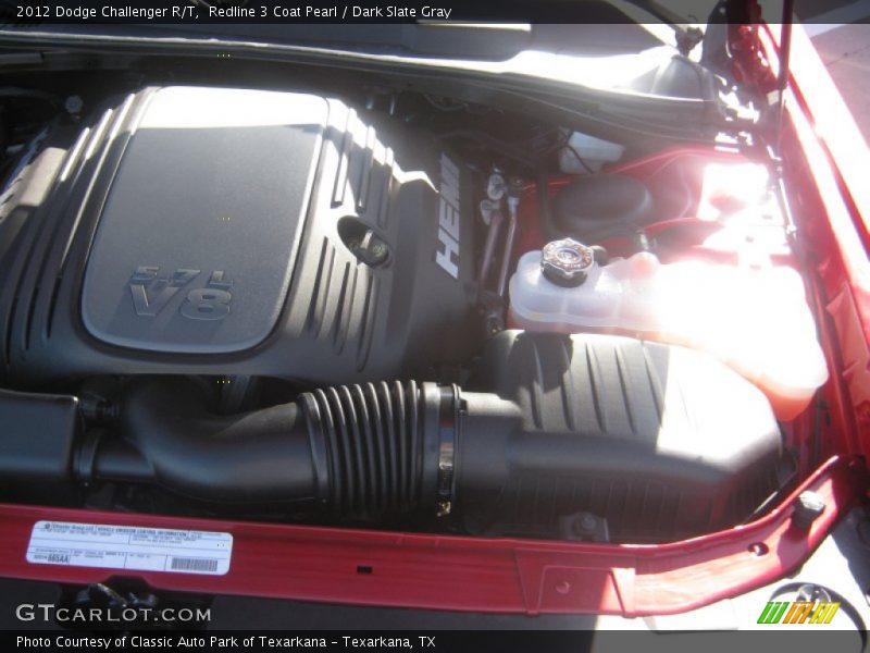 Redline 3 Coat Pearl / Dark Slate Gray 2012 Dodge Challenger R/T