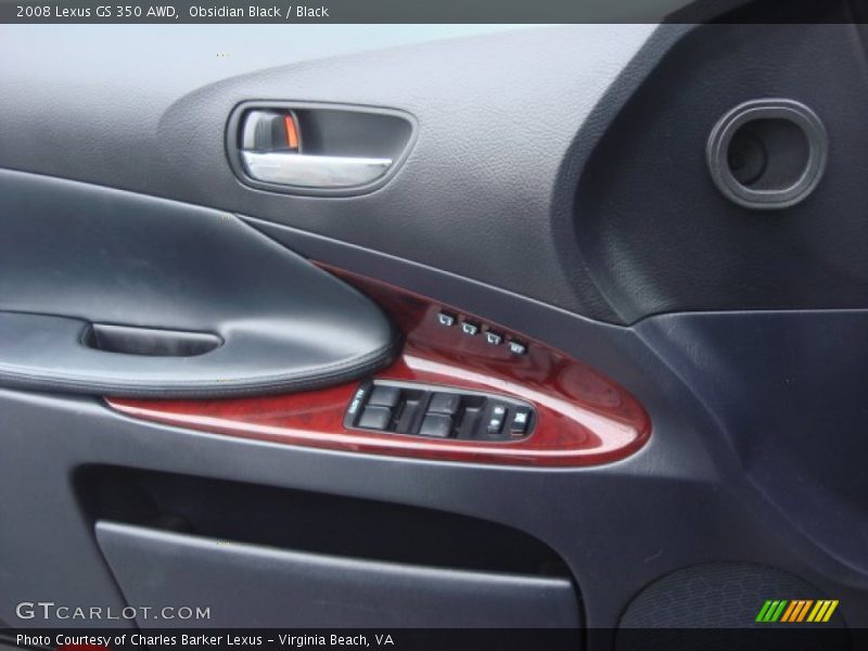 Obsidian Black / Black 2008 Lexus GS 350 AWD