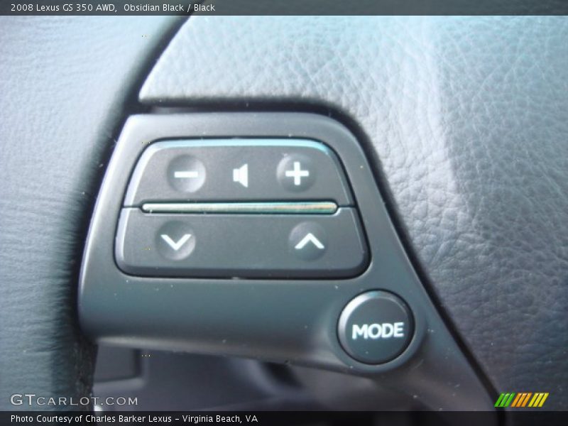 Obsidian Black / Black 2008 Lexus GS 350 AWD