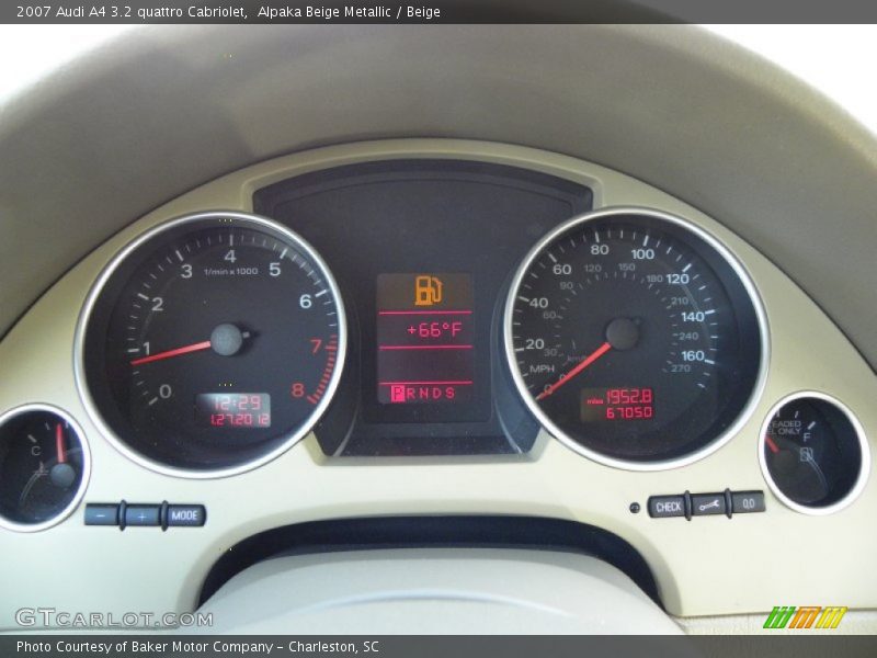 Alpaka Beige Metallic / Beige 2007 Audi A4 3.2 quattro Cabriolet