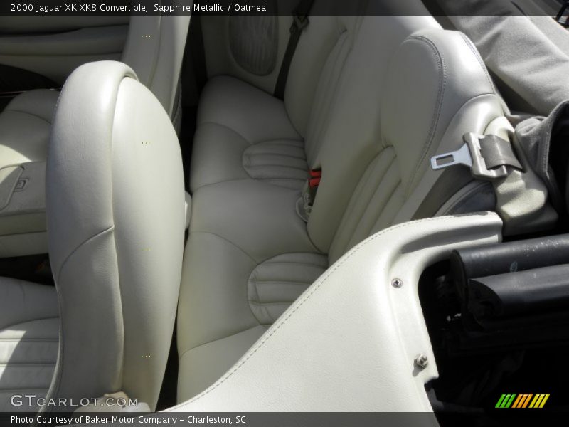 Sapphire Metallic / Oatmeal 2000 Jaguar XK XK8 Convertible