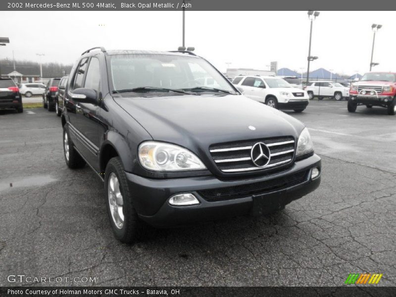 Black Opal Metallic / Ash 2002 Mercedes-Benz ML 500 4Matic