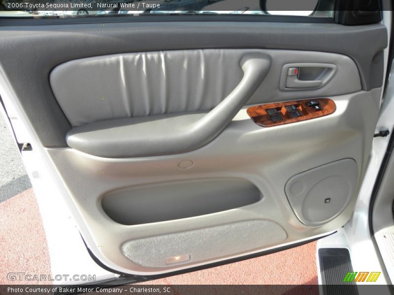 Natural White / Taupe 2006 Toyota Sequoia Limited