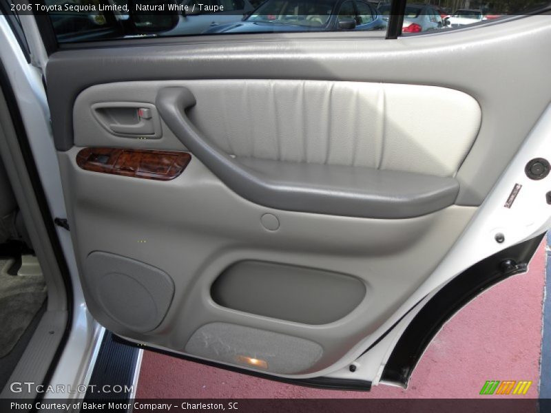 Natural White / Taupe 2006 Toyota Sequoia Limited