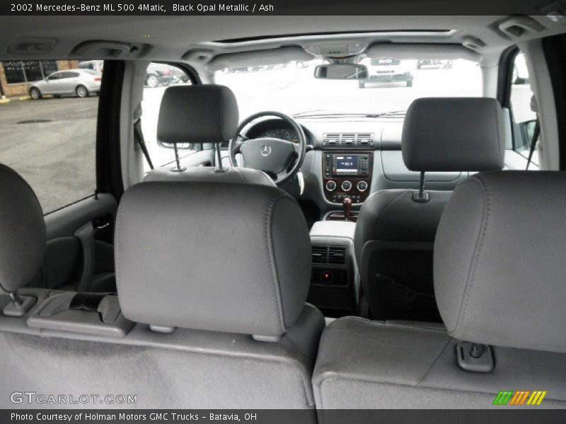 Black Opal Metallic / Ash 2002 Mercedes-Benz ML 500 4Matic