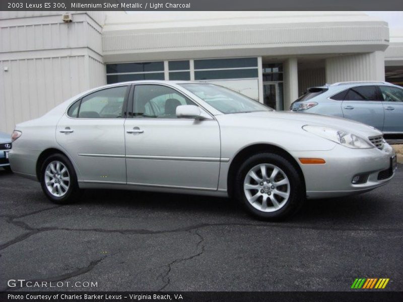 Millennium Silver Metallic / Light Charcoal 2003 Lexus ES 300