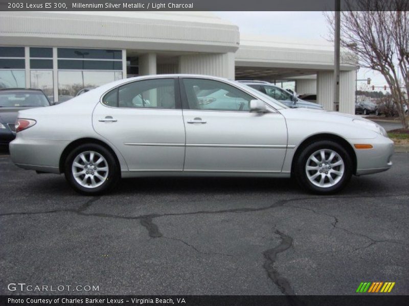 Millennium Silver Metallic / Light Charcoal 2003 Lexus ES 300