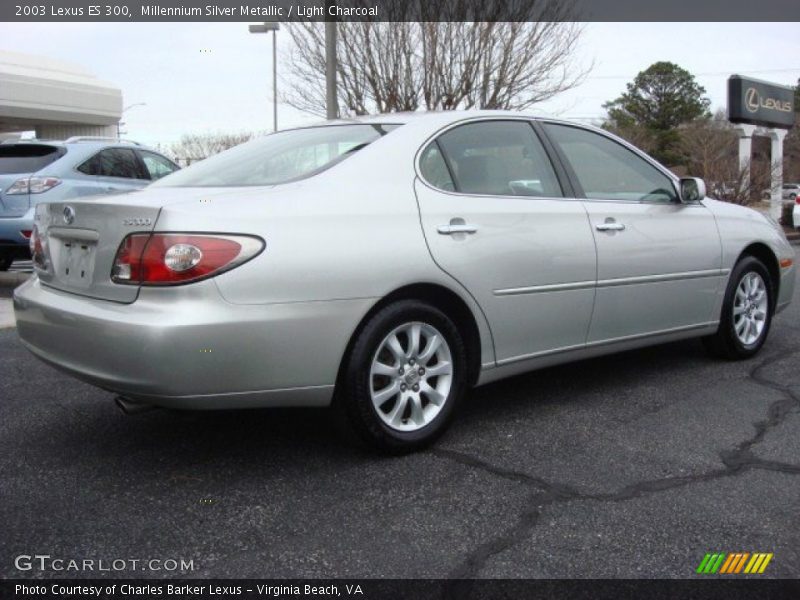 Millennium Silver Metallic / Light Charcoal 2003 Lexus ES 300