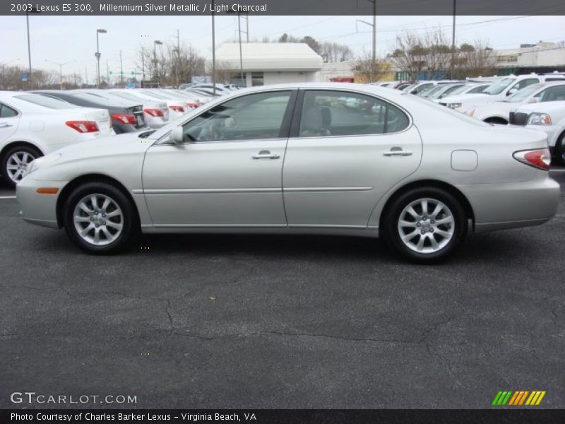 Millennium Silver Metallic / Light Charcoal 2003 Lexus ES 300