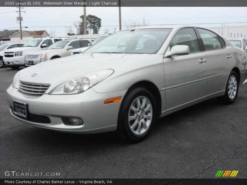 Millennium Silver Metallic / Light Charcoal 2003 Lexus ES 300