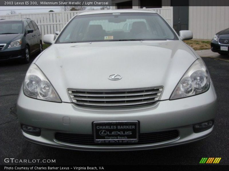 Millennium Silver Metallic / Light Charcoal 2003 Lexus ES 300