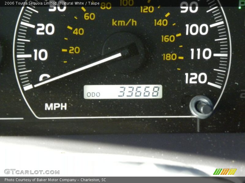 Natural White / Taupe 2006 Toyota Sequoia Limited