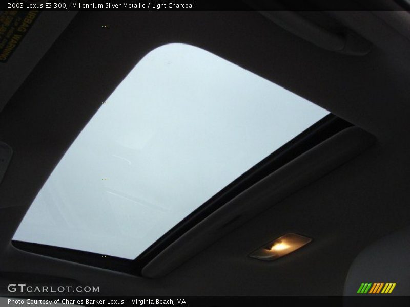 Millennium Silver Metallic / Light Charcoal 2003 Lexus ES 300