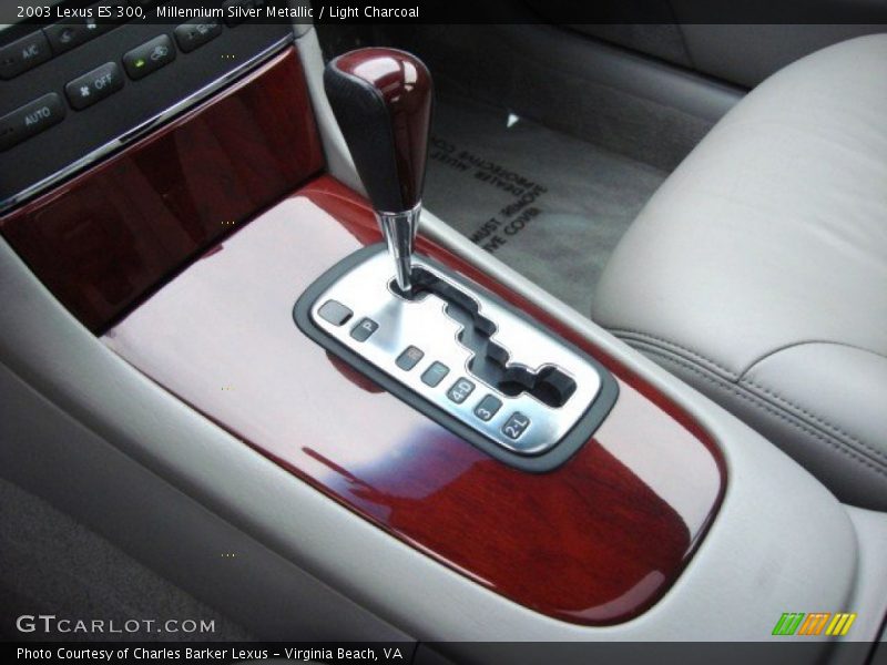 Millennium Silver Metallic / Light Charcoal 2003 Lexus ES 300
