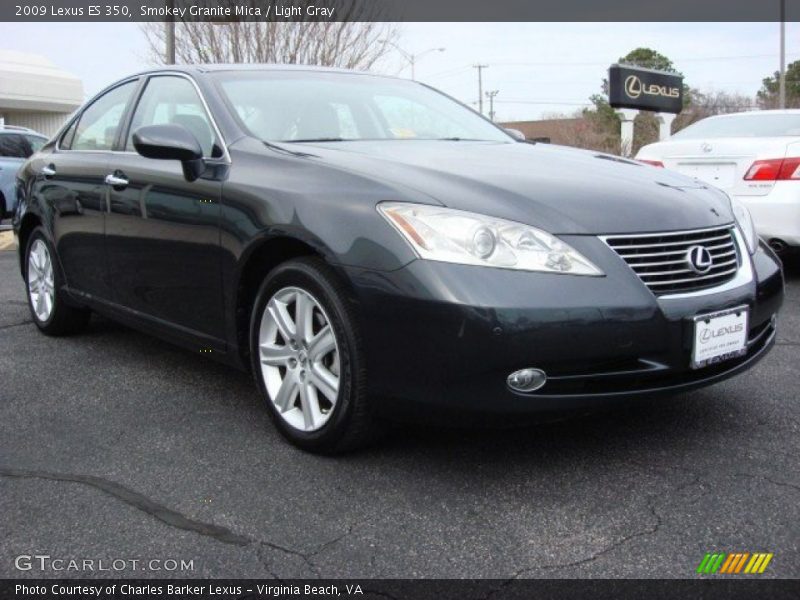 Smokey Granite Mica / Light Gray 2009 Lexus ES 350