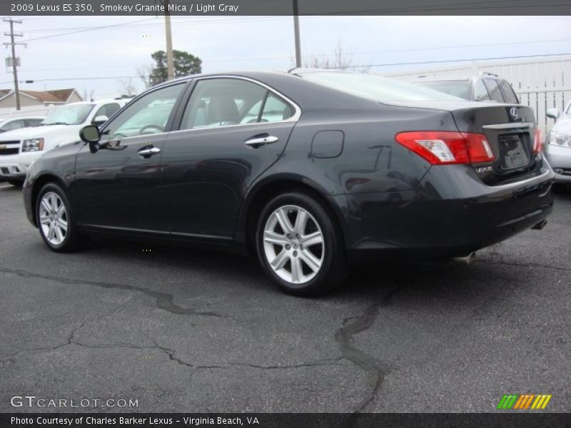 Smokey Granite Mica / Light Gray 2009 Lexus ES 350