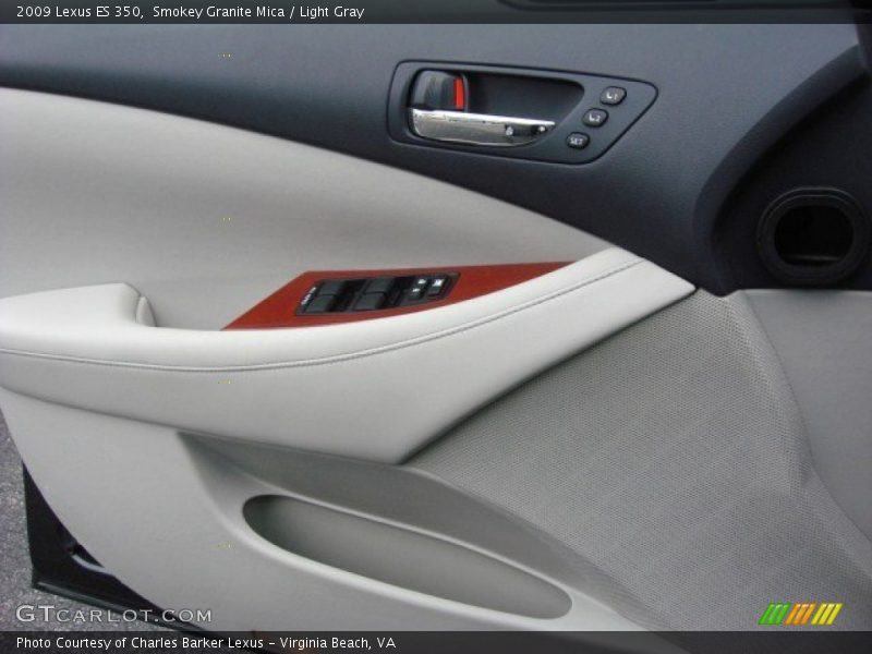 Smokey Granite Mica / Light Gray 2009 Lexus ES 350