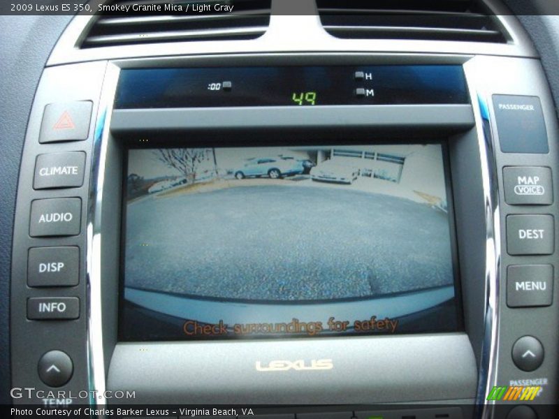 Smokey Granite Mica / Light Gray 2009 Lexus ES 350