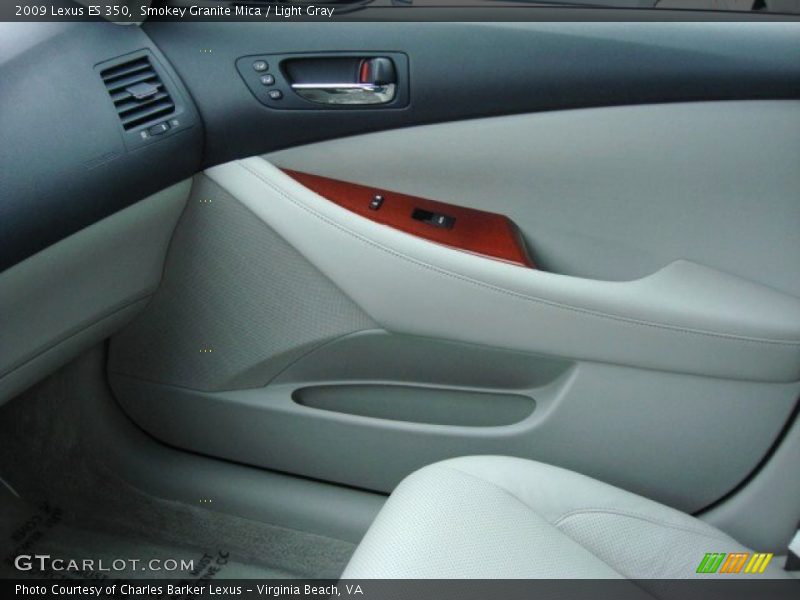 Smokey Granite Mica / Light Gray 2009 Lexus ES 350