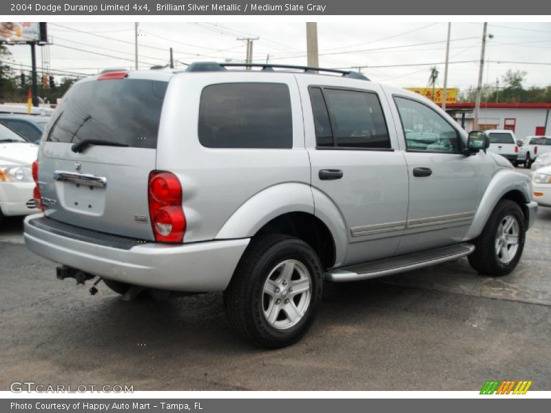 Brilliant Silver Metallic / Medium Slate Gray 2004 Dodge Durango Limited 4x4