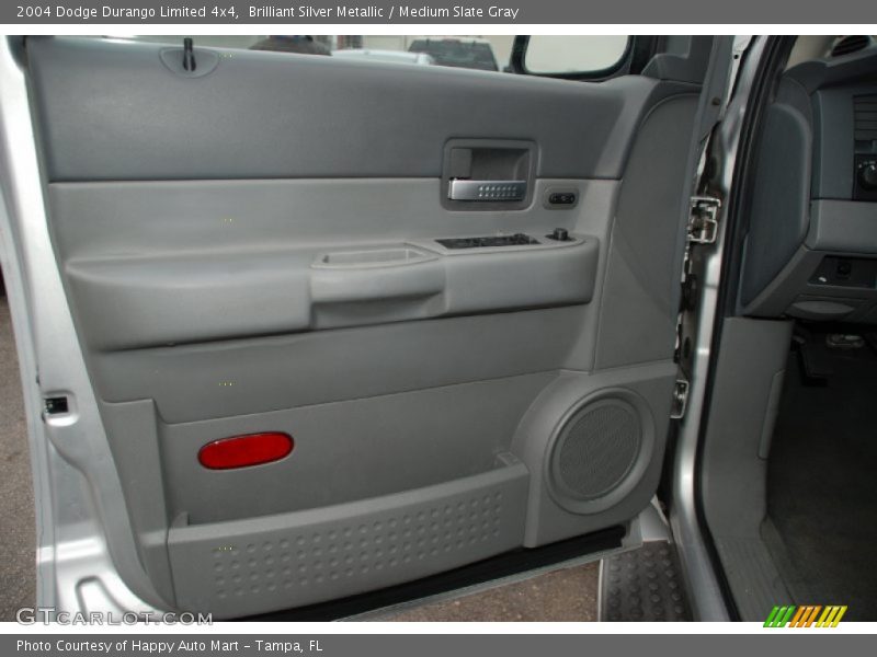 Brilliant Silver Metallic / Medium Slate Gray 2004 Dodge Durango Limited 4x4